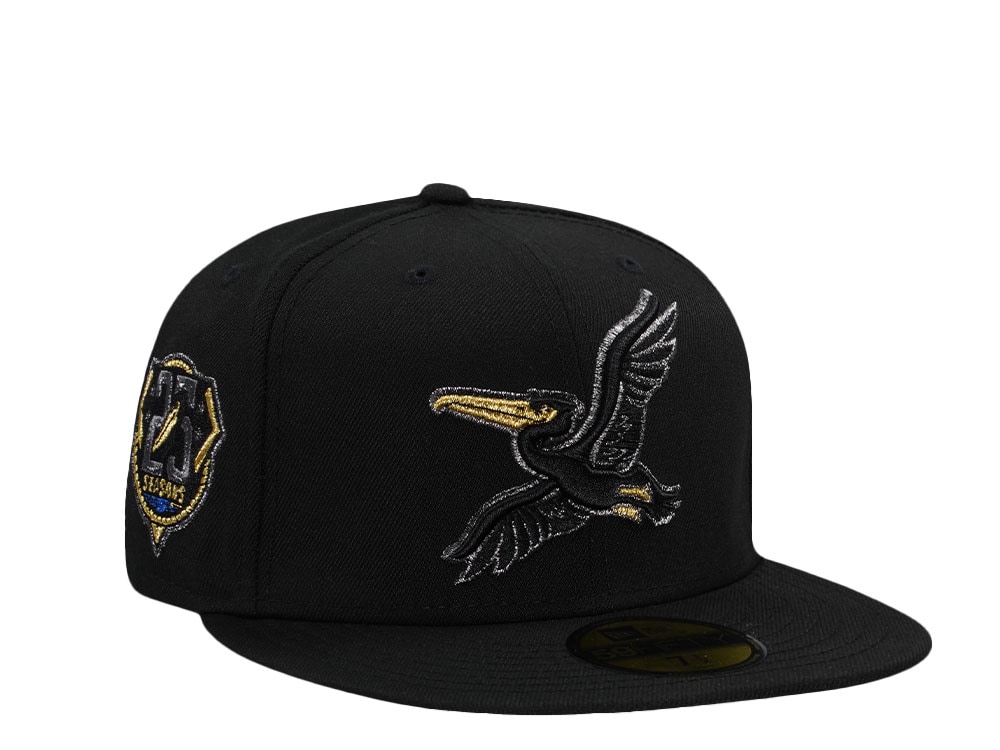 New Era Myrtle Beach Pelicans 25 Seasons Metallic Prime Edition 59Fifty Fitted Casquette