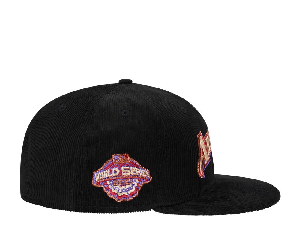 New Era Arizona Diamondbacks World Series 2001 Copper Corduroy Edition 59Fifty Fitted Casquette