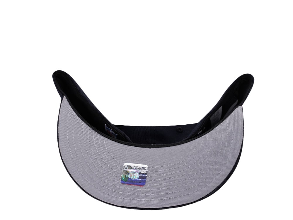 New Era Dallas Cowboys Super Bowl XXVII Navy Satin Brim Edition 59Fifty Fitted Casquette