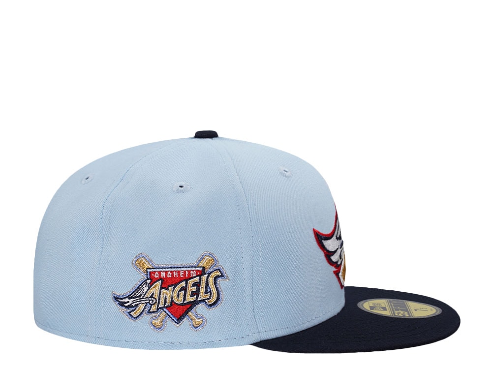 New Era Anaheim Angels Sky Gold Two Tone Edition 59Fifty Fitted Casquette