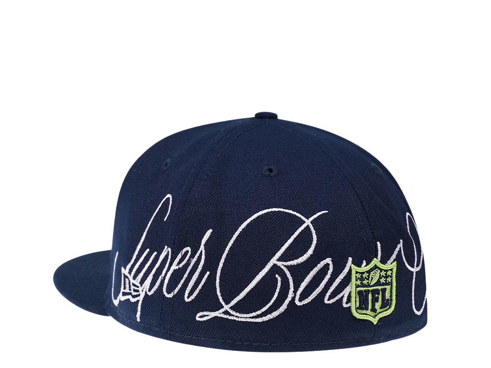 New Era Seattle Seahawks Historicchamps Navy 59Fifty Fitted Casquette