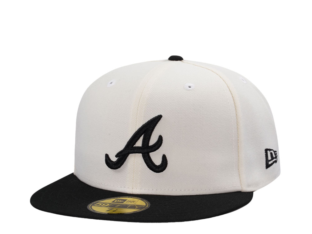 New Era Atlanta Braves Chrome Classic Two Tone Edition 59Fifty Fitted Casquette