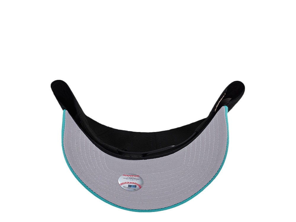 New Era Florida Marlins World Series 1997 Black Two Tone Edition 9Forty A Frame Snapback Casquette