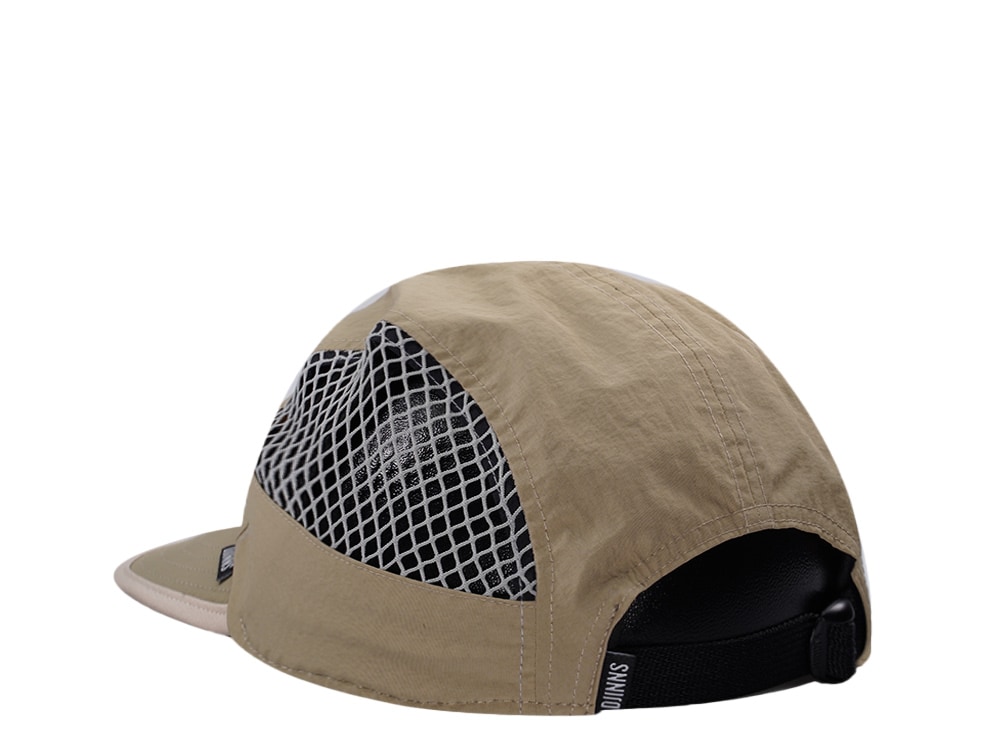Djinns 5 Panel Sand Big Net Mountain Strapback Casquette