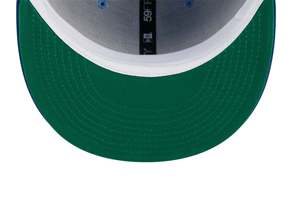 New Era Kansas City Royals Powder Blues Sky Throwback Edition 59Fifty Fitted Casquette