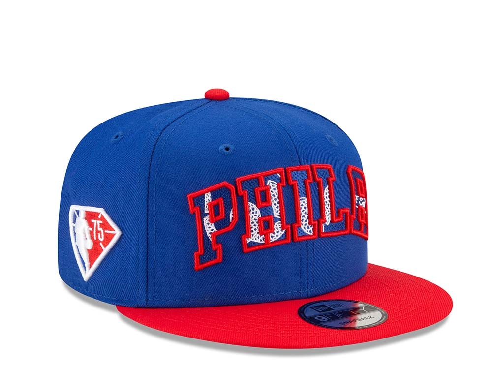 New Era Philadelphia 76ers NBA Draft 21 9Fifty Snapback Casquette