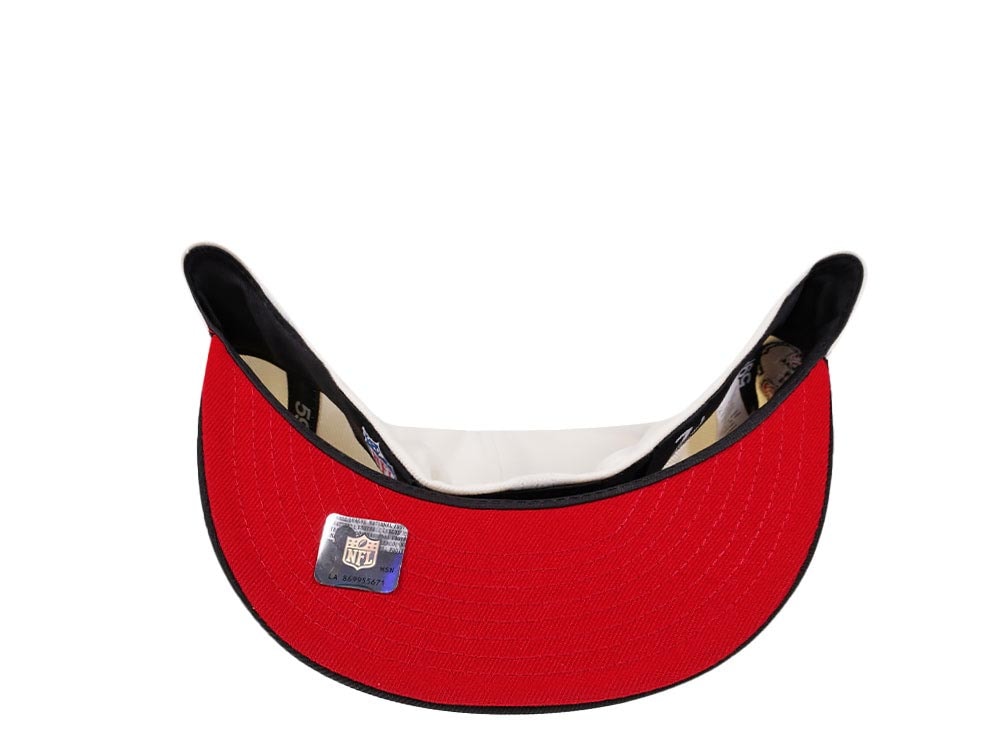 New Era Tampa Bay Buccaneers 30th Anniversary Cream Dome Edition 59Fifty Fitted Casquette