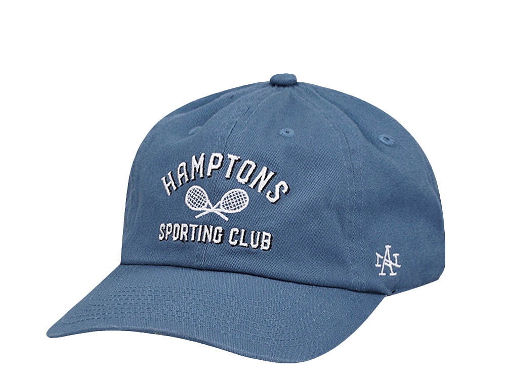 American Needle Hamptons Sporting Club Blue Casual Strapback Casquette