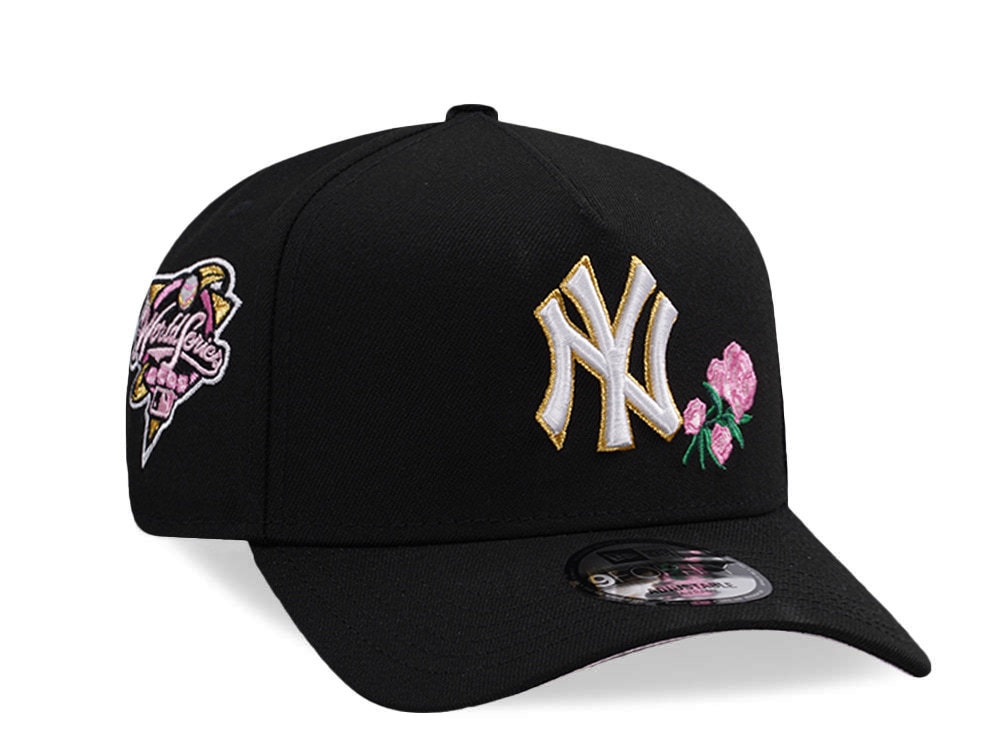 New Era New York Yankees World Series 2020 Black Prime Edition 9Forty A Frame Snapback Casquette