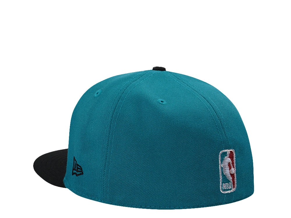 New Era Detroit Pistons 50th Anniversary Aqua Teal Two Tone Edition 59Fifty Fitted Casquette