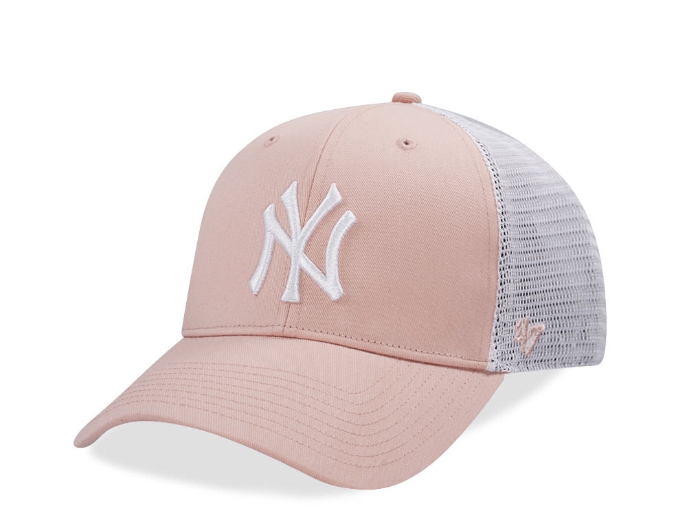 47Brand New York Yankees Dusty Mauve MVP Trucker Snapback Casquette