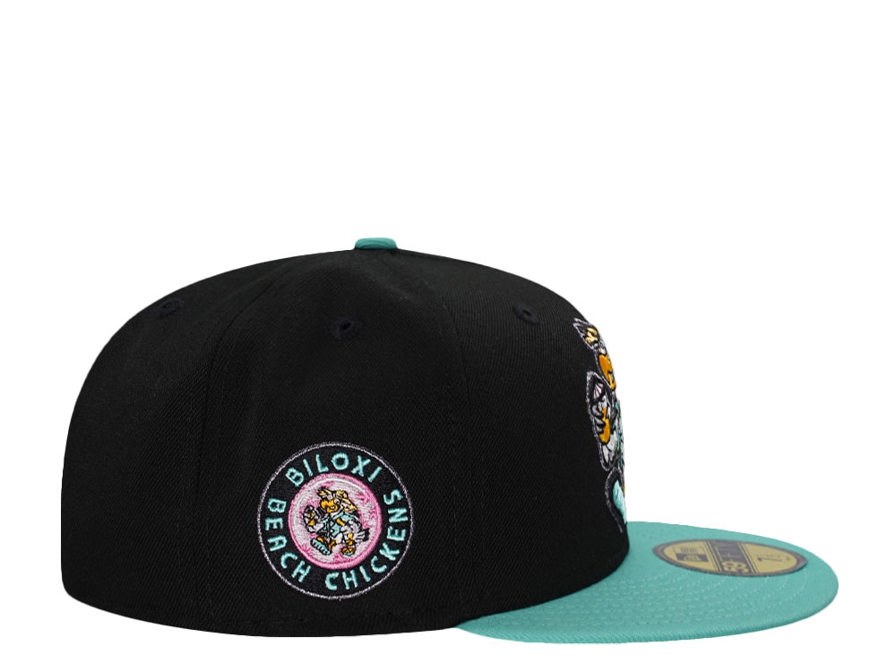 New Era Biloxi Beach Chickens Summer Two Tone Edition 59Fifty Fitted Casquette