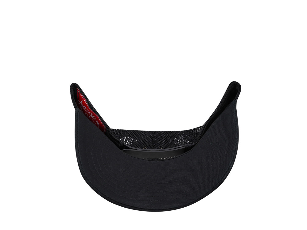 American Needle ACDC Siclair Black Trucker Snapback Casquette