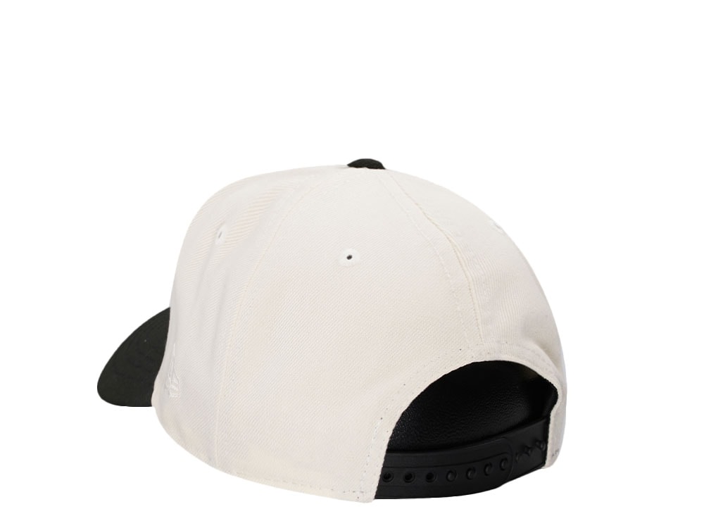 New Era Las Vegas Raiders 50th Anniversary Chrome Two Tone 9Fifty A Frame Snapback Casquette
