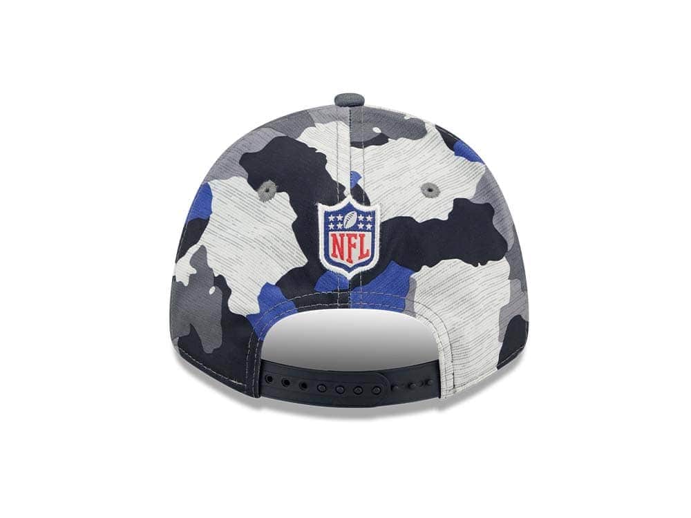 New Era NFL Logo NFL Training Camp 22 Camo 9Forty Stretch Snapback Casquette