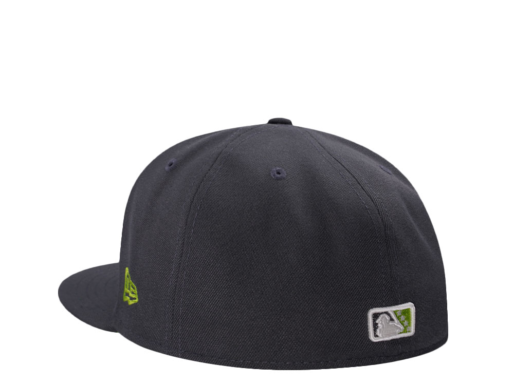 New Era Las Vegas 51s 35th Anniversary Nuked Glow Dark Graphite Prime Edition 59Fifty Fitted Casquette