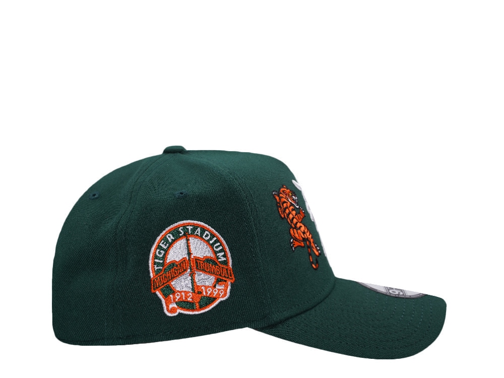 New Era Detroit Tigers Stadium Series Tiger Dark Green Prime Edition 9Forty A Frame Snapback Casquette