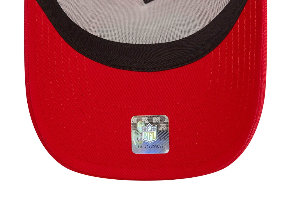 New Era Kansas City Chiefs Red A Frame Snapback Casquette