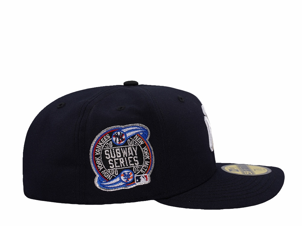 New Era New York Yankees World Series 2000 Navy Prime Edition 59Fifty Pre Curved Fitted Casquette