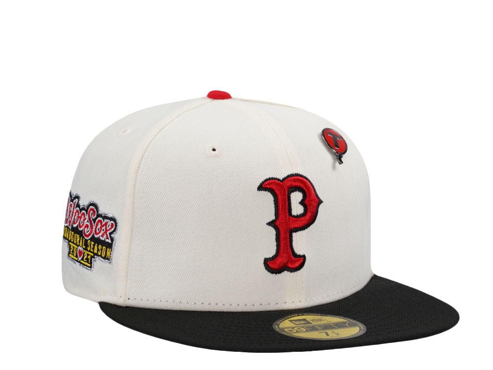 New Era Pawtucket Red Sox Chrome Two Tone Edition 59Fifty Fitted Casquette