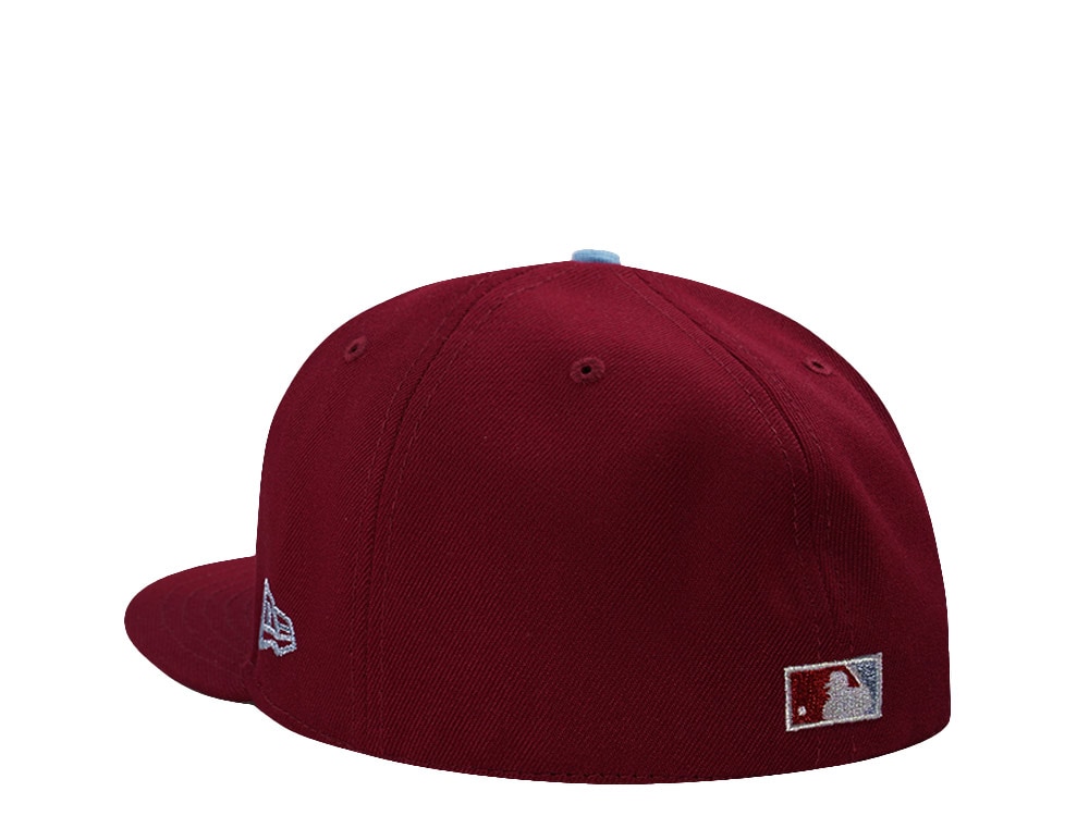 New Era Philadelphia Phillies All Star Game 1996 Cardinal Red Prime Edition 59Fifty Fitted Casquette