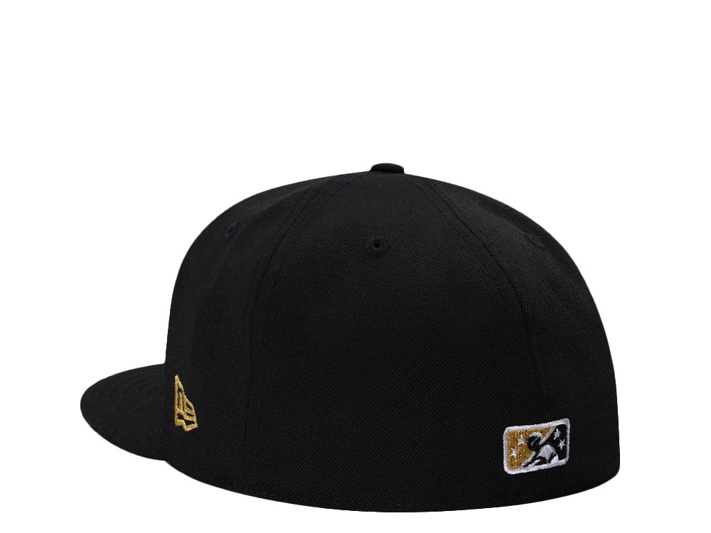 New Era Beaumont Golden Gators Black Wool Prime Edition  59Fifty Fitted Casquette