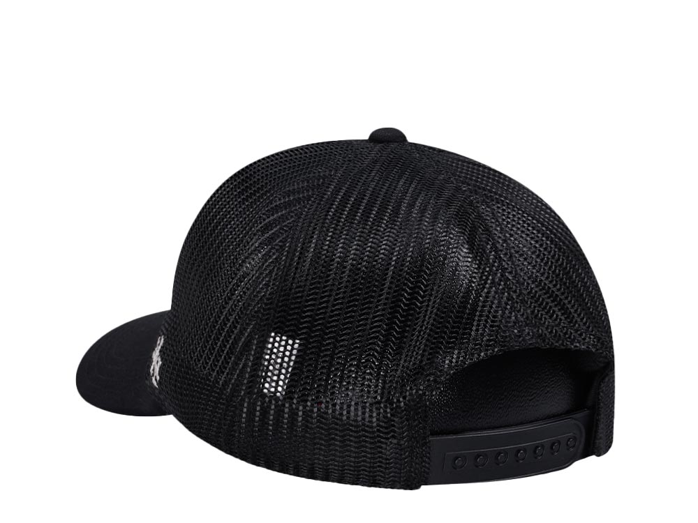 American Needle Los Angeles West Coast Valin Black Trucker Snapback Casquette
