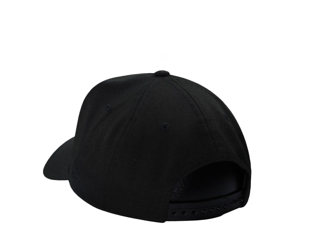 New Era New York Knicks Black Classic Edition 9Forty A Frame Snapback Casquette