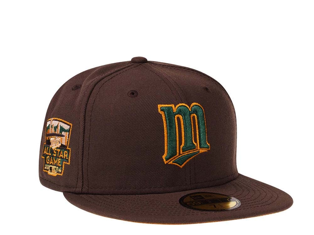 New Era Minnesota Twins All Star Game 2017 Peanut Chocolate Edition 59Fifty Fitted Casquette