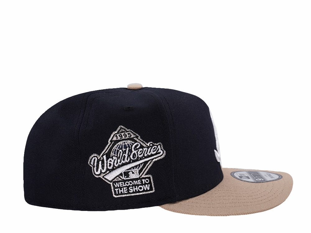 New Era Atlanta Braves World Series 2005 Navy Two Tone Edition 9Fifty A Frame Snapback Casquette
