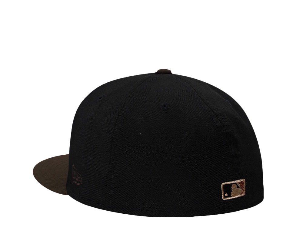 New Era Los Angeles Dodgers Skull Black Two Tone Edition 59Fifty Fitted Casquette