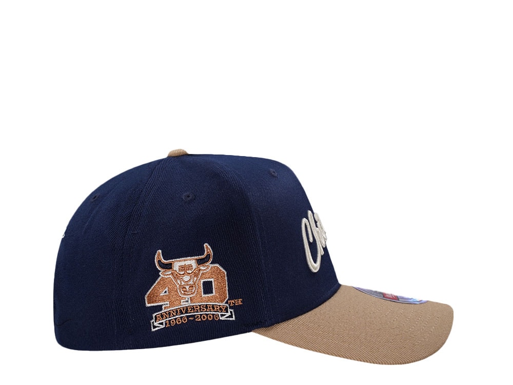 Mitchell & Ness Chicago Bulls Sand Storm Classic Red Stretch Snapback Casquette