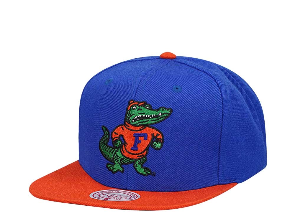 Mitchell & Ness University of Florida Team Two Tone 2.0 Snapback Casquette