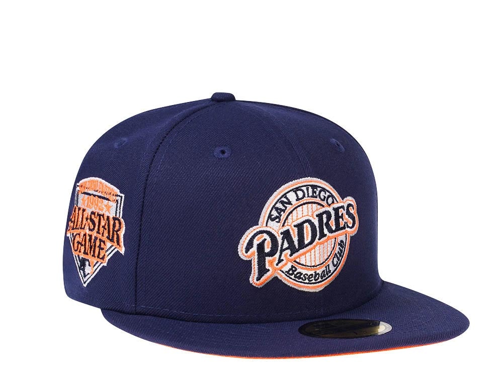 New Era San Diego Padres All Star Game 1992 Orange Flash Edition 59Fifty Fitted Casquette