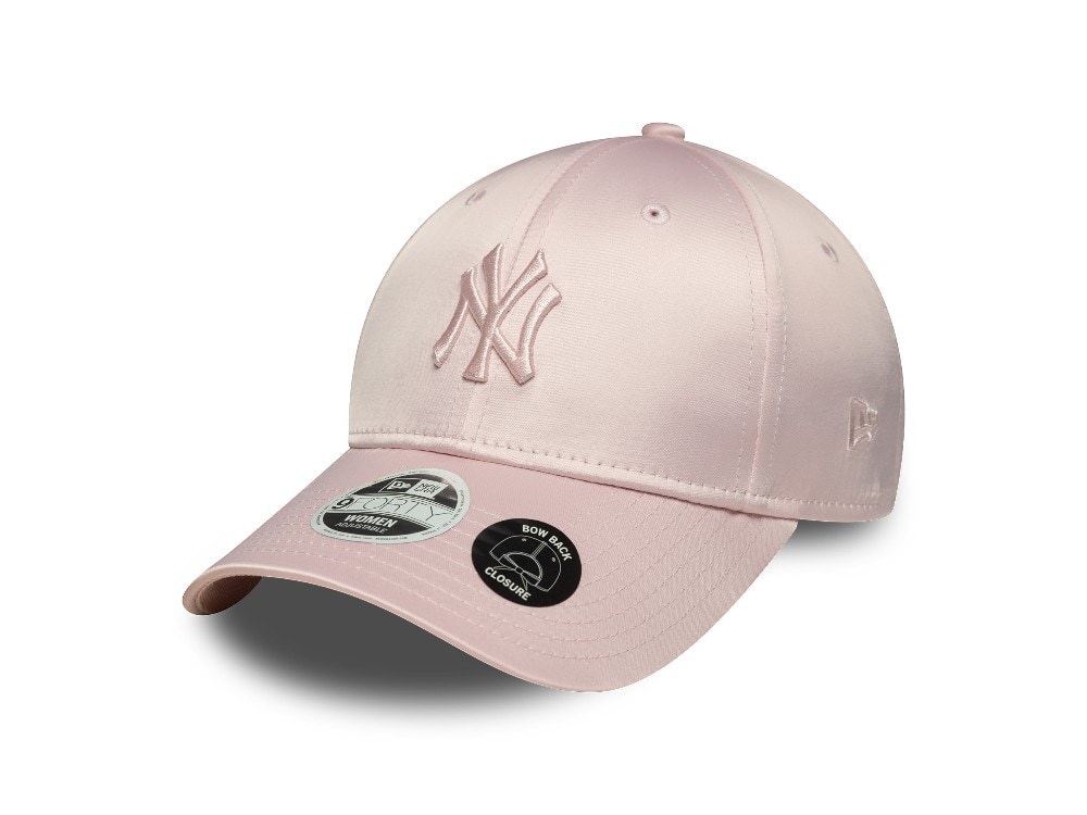 New Era New York Yankees Pink Satin Womens 9Forty Bow Back Casquette