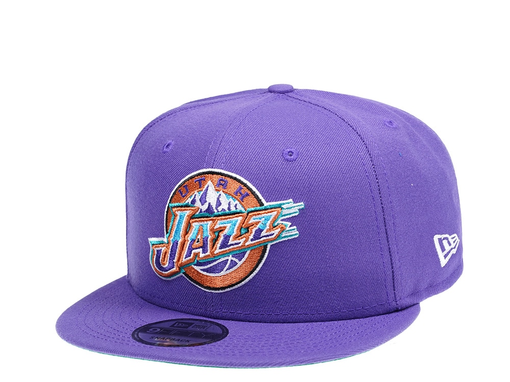 New Era Utah Jazz Hardwood Classic Edition 9Fifty Snapback Casquette