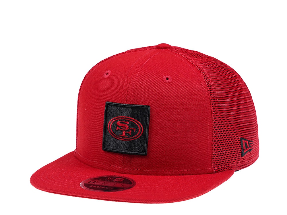 New Era San Francisco 49ers Original Fit Coach Edition 9Fifty Trucker Snapback Casquette