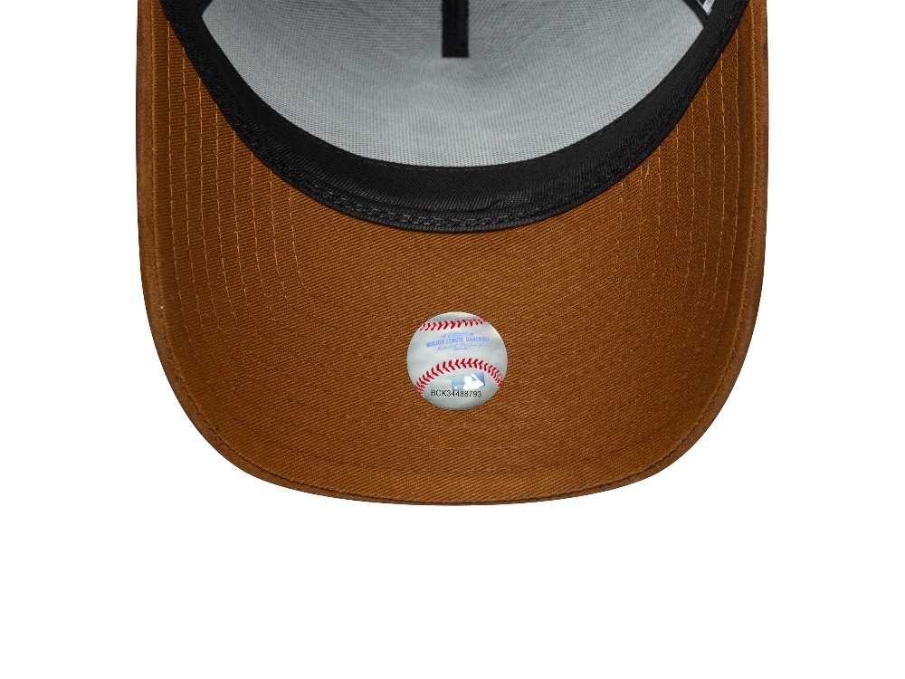 New Era Detroit Tigers Navy Suede Visor 9Forty A Frame Snapback Casquette