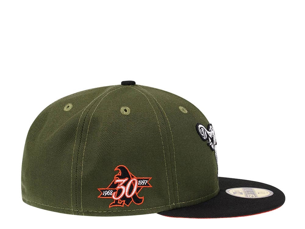 New Era Oakland Athletics 30th Anniversary Rifle Two Tone Edition 59Fifty Fitted Casquette