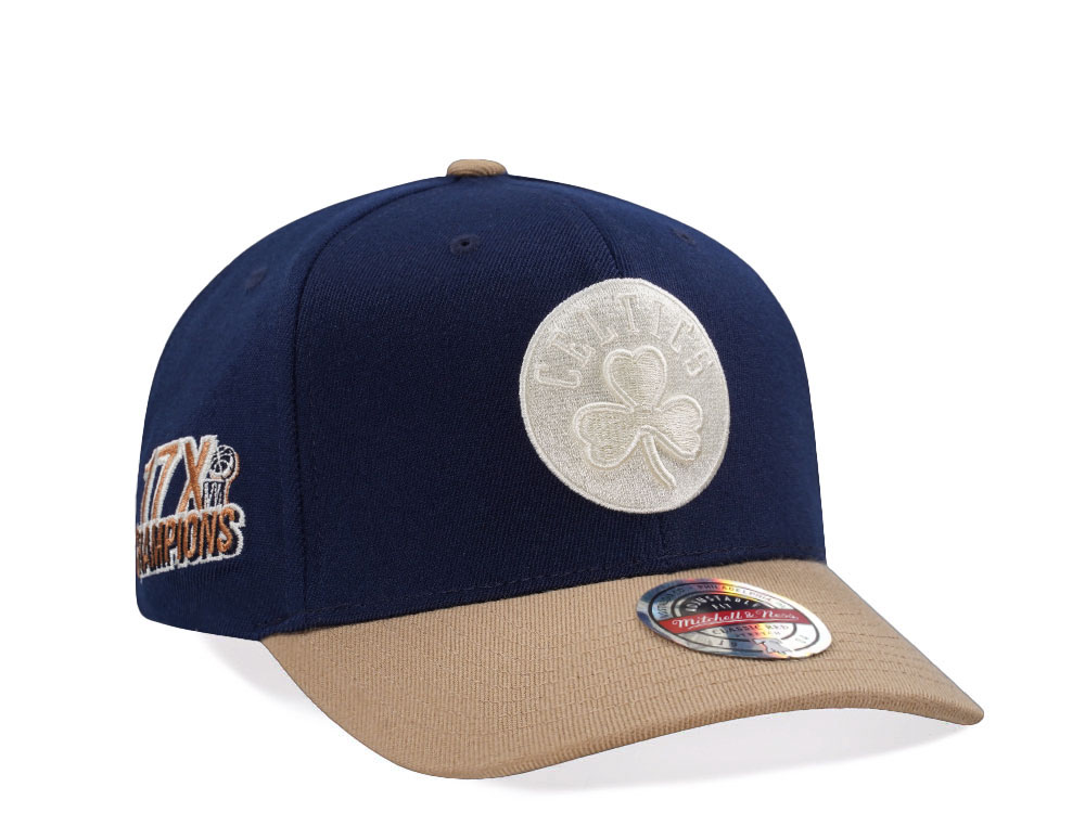 Mitchell & Ness Boston Celtics Sand Storm Classic Red Stretch Snapback Casquette