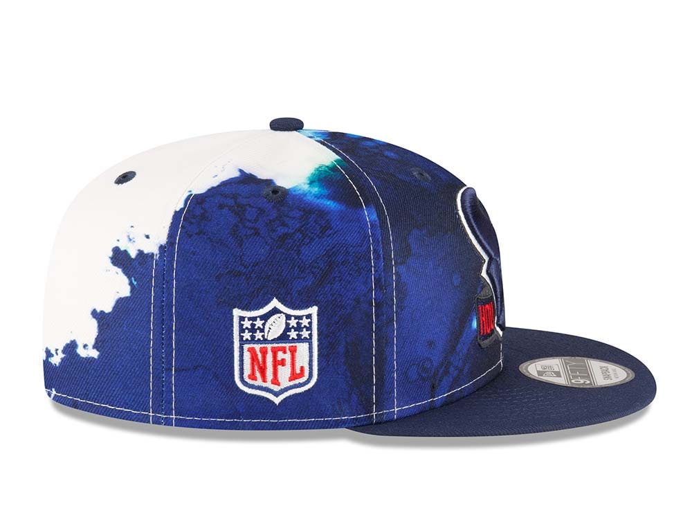 New Era Houston Texans Ink NFL Sideline 2022 9Fifty Snapback Casquette