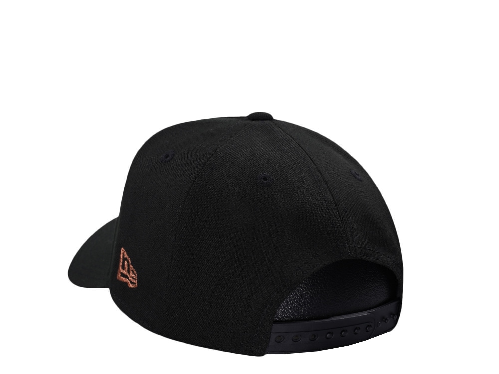 New Era Atlanta Braves World Series 1995 Cow Black Prime Edition 9Forty A Frame Snapback Casquette