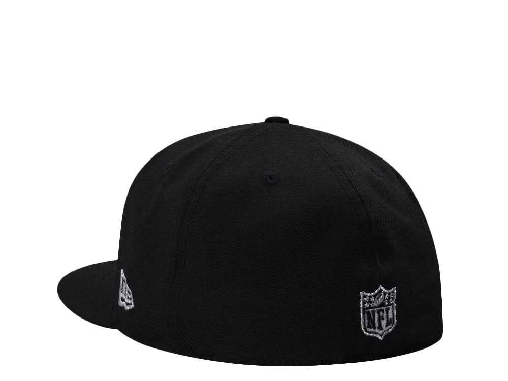 New Era Las Vegas Raiders Super Bowl Champions Black Wool Edition 59Fifty Fitted Casquette