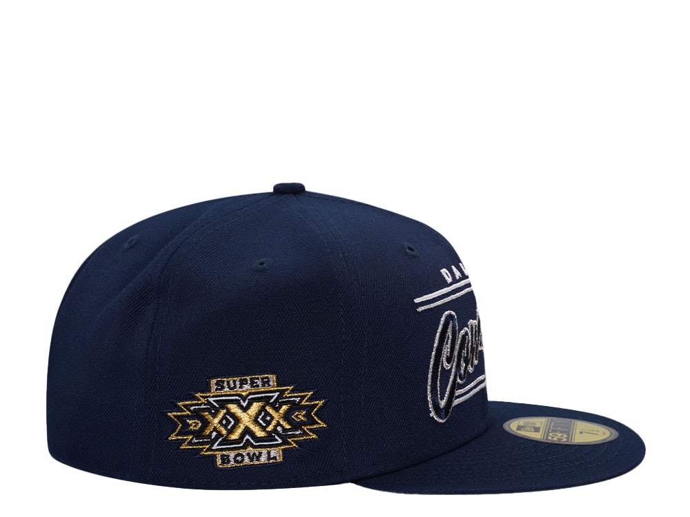 New Era Dallas Cowboys Super Bowl 30 Navy Edition 59Fifty Fitted Casquette