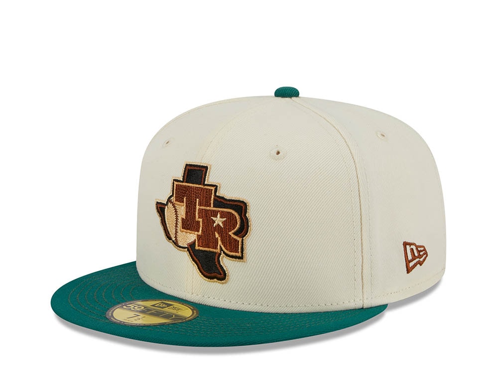 New Era Texas Rangers Arlington Stadium Stone Two Tone Edition 59Fifty Fitted Casquette