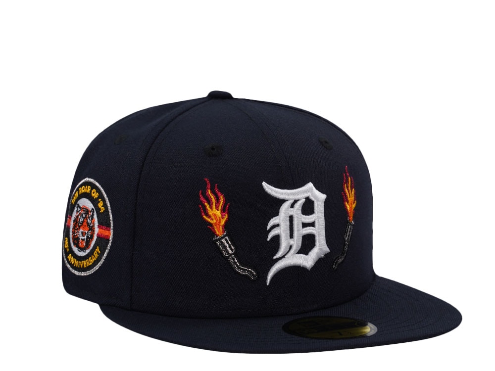 New Era Detroit Tigers 40th Anniversary Navy Prime Edition 59Fifty Fitted Casquette