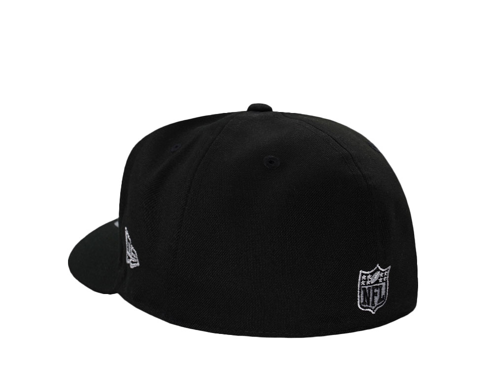 New Era Las Vegas Raiders Black Prime Edition 59Fifty A Frame Curved Fitted Casquette