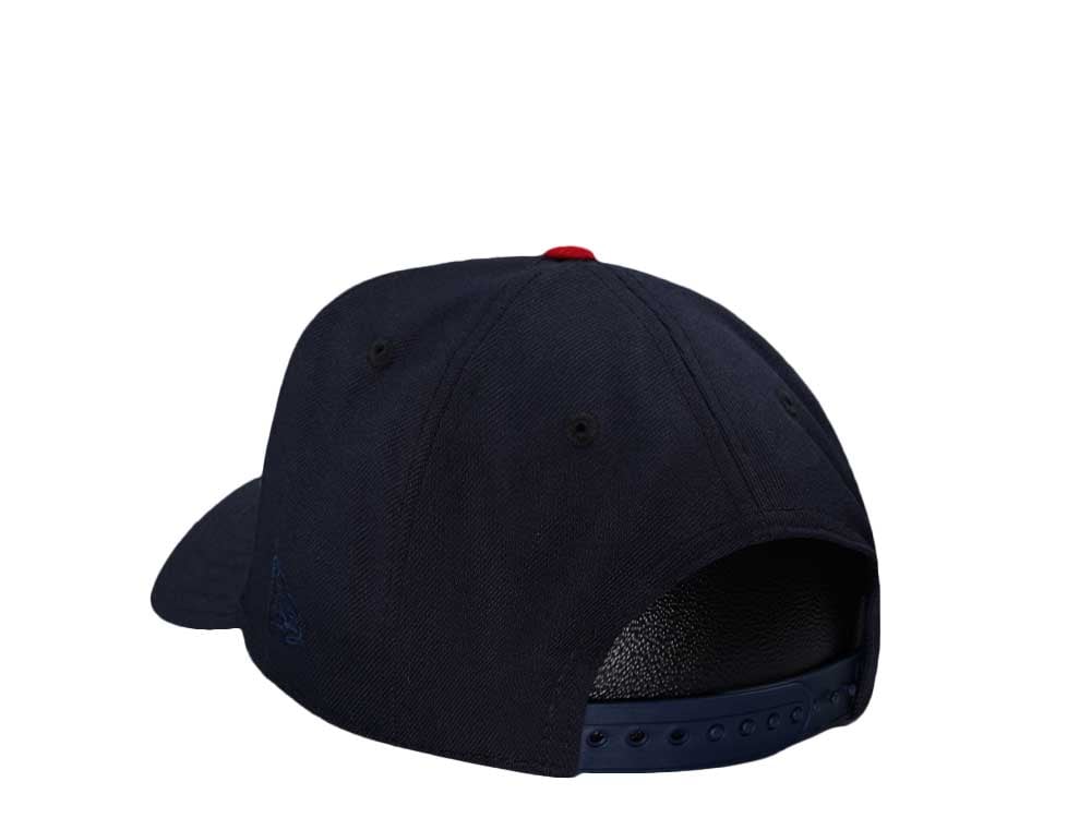 New Era Cleveland Indians American League Throwback Edition 9Forty A Frame Snapback Casquette