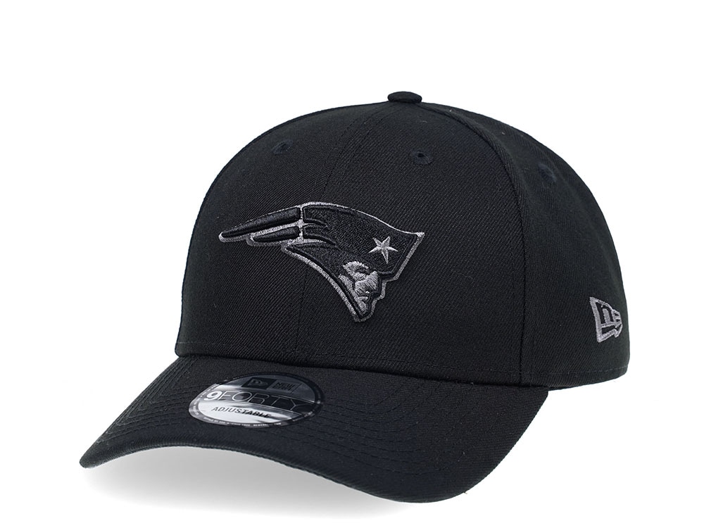 New Era New England Patriots Curved Grey Edition 9Forty Strapback Casquette