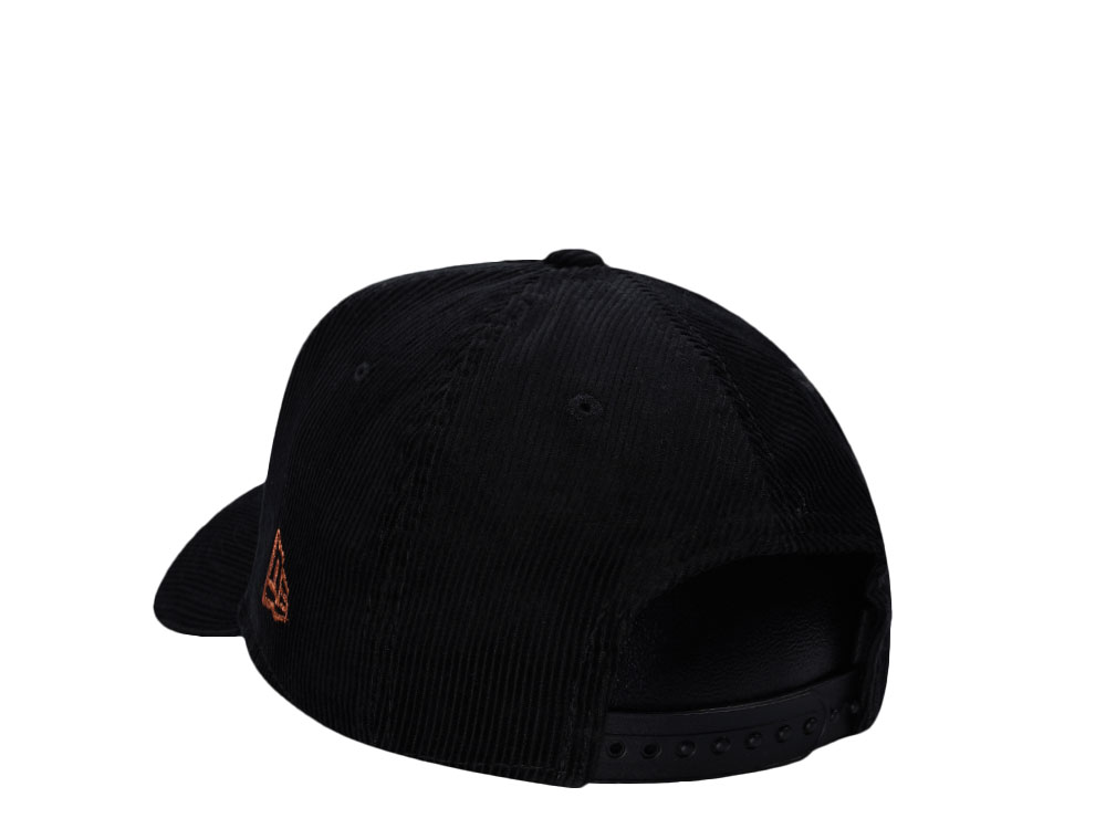 New Era Arizona Diamondbacks World Series 2001 Black Throwback Corduroy Edition 9Forty A Frame Snapback Casquette